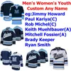 NCAA Custom Maine Black Bears College-Hockey-Trikots, Damen-Patrick-Shea-Trikot, Eduards Tralmaks, Rob Mcgovern, Jeremy Swayman, blau genäht