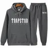 새로운 남성 Tracksuit TRAPSTAR 패션 까마귀 운동복 남성 의류 조깅 캐주얼 남성 러닝 스포츠 정장 디자이너 바지 2Pcs 세트 플러스 사이즈 여성 의류