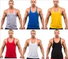 Débardeurs Muscle homme blanc Stringer coton entraînement fitness exercice Singlet musculation Sport maillot de corps vêtements de gymnastique