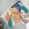 Carpets Morandi Color Mat Printed Flannel Floor Bathroom Decor Carpet Non-Slip For Living Room Kitchen Welcome Doormat CarpetCarpets