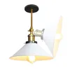 V￤gglampa imdgr vintage loft vit industriell sconce ljus f￶r hemma inomhus daglig belysning nordisk hush￥llsrum ljusv￤gg