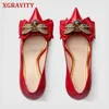 Dress Shoes Xgravity Thin Sexy Heel Design Popular Bee Designer Charming Bridal Woman Clothing Girl Lady Point Toe A130 220718