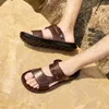 Sandali coro size calzature sandale su praia estate comfort pantofole scivolano grandi lussuose vietnam sandalhas gladiator sandles ssanda