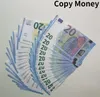 Kopiera pengar prop euro dollar 10 20 50 100 200 500 party leveranser falska film pengar billetter spela samling 100 st/pack