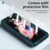 Elastyczne obudowy zawiasowe dla Samsung Galaxy Z Fold 2 Kolk 3 Z Fold 4 Case Glass Film Screen Protector Cover Cover