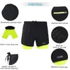 Fitnessstudio-Bekleidung Lixada Men39s 2in1 Laufshorts schnell trocknend atmungsaktiv Training Übung Radfahren mit längerem Liner ShortGym4118214