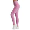 crz yoga joggare för kvinnor flicka hög midja träning byxor legging för kvinnans gym designer elastisk fitness dam övergripande fulla tights muilt färg svart grå rosa