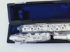 Quality Flute 17 open C Tune musical instrument Flute E-Key music professional