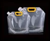 Storage Bags 50ml 500ml 1.5/2.5/5L Empty Stand up Plastic Drink Packaging Spout Bag 1000ml Beer Pouch for Juice Milk Water SN4342