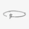 Cadena de serpiente para mujer Pulseras con dijes Plata de ley 925 Love Forever Joyería de lujo Fit Pandora Beads Charms Pulsera de diseñador con caja original Regalo para mujer