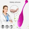 Nxy Eggs Télécommande sans fil Vibrant Bullet Egg Vibrateur USB Recharge Clitoris Stimulateur Massage Vaginal Ball Sex Toys pour Femme 220421