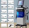 Utilisation du salon 13 dans 1 Hydra Facial Hydra Dermabrasion Dermabrasion Machine Machine de nettoyage en profondeur