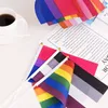 Snabb leverans!!! Rainbow Pride Flag Small Mini Hand Håller Banner Stick Gay LGBT Party Decorations Supplies For Parades Festival EE