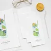 Gift Wrap Cool In Summer Envelope Letter Paper 3 6 Sheets Stationery Wedding Inbjudan Romantisk bekännelse Love WritingGift