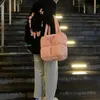 イブニングバッグファッションファブリックショルダーバッグトートパッド付きハンドバッグデザイナーキルティング女性贅沢ダウンコットンレディースハンド冬の財布