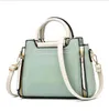 Neue Leder Handtaschen Mode Farbe Matching Handtasche Große Kapazität Umhängetasche Mode Eine Schulter Diagonale Kleine Quadrattasche X220331