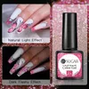 Nail Gel Toy 7 5ml Rosa Reflekterande Glitter Polsk Silver Lila Sequins Söt av UV Art Manicuring 0328