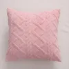 Cuscino/Cuscino Decorativo Moda Stile Instagram Rosa Cioccolato Pelliccia Sintetica Custodia in Velluto Casa Pavimento Poltrona Divano Decorazione Regalo 45x45cm 1 Torta