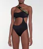 Amérique Europe vendant des femmes de luxe Brand de maillot de bain Bikini Classic Fashion Sexy Human Head Print Bandage Bra Underpants Suit