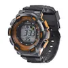 Высококачественные часы мужчины мода светодиодный цифровой сигнализация дата резиновые армейские часы водонепроницаемые спортивные наручные часы Новый роскошный валентинок