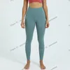 Leggings Damenbekleidung Designer-Jogginghose Resilience Yoga-Hosen Fitness Sport Nude Brushed High Waist Elastic Running Yoga Neunte Hose Damen Mädchen Jogger