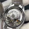 Laojia Men's Ditongna Seri Panda Sixedle Multicanctal Timing- Automatic Mechanical Steel Subber Band Watch