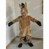 Halloween paardenmascotte kostuum hoogwaardige cartoon anime thema karakter volwassenen maat kerst buiten advertentie outfit pak