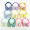 Baby Bowknot Fascia per capelli Cute Newborn Cable Knit Headwrap Nylon Turban Fotografia Puntelli Accessori per capelli per neonati