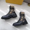Designer Women Boots Zucca gebreide sokstijl flats enkelschoenen jacquard stretch-brei-brei lederen gevechten lady fabrieksschoenen dame fabrieksschoenen