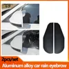 Auto Organizer 2pcs/Set Rückspiegel Regen Augenbrauen Auto Rückblick Seitenschild Schneeschutz Sonnenvisor Schattenschutz Beschütze