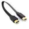 High Quality Full HD 1080P Cable Supports 3D Male to Male Plug Flat Cables Cord for Audio Video HDTV 30cm 50cm 1.5M 3M