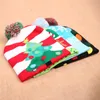 Светодиодные рождественские вязаные шляпы детские малышки зимние теплые шапочки вязание крючком для тыквенных снеговиков фестиваль декор подарки подарки zzb15477