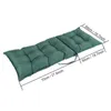 Coussin/Coussin d'oreiller décoratif pour chaise de jardin à dossier haut Coussin de protection solaire imperméable vert Résilience Coussin de siège en coton natif/décoratif