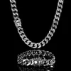 سلاسل 8mm-16mm Hip-Hop Curb Necklace Cupan Link Chain Necklace للرجال والنساء 316L سوار ذهبي من الفولاذ المقاوم للصدأ المجوهرات المجوهرات