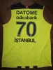 Баскетбольная майка Canotta DATOME FENERBAHCE трикотаж camiseta FIBA maglia baske