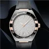 自動石英ムーブメント腕時計メンズ腕時計高級 41 ミリメートルサファイア防水スポーツファッション星座シリーズ腕時計高品質 2022