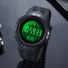 SKMEI Fashion Outdoor Sport Men Multifunction es Alarm Clock Chrono 5Bar Waterproof Digital Watch reloj hombre 1251 220715