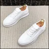 Fashion Designer Blanc Blanc Fond de bas de lacets Hommes Plateaux Casual Chaussures Homme Marche Sneakers Zapatillas Hombre