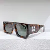 Occhiali da sole fuori da uomini di alta qualità acetato streetwear occhiali bianchi ottici UV400 guida all'aperto maschio OW40018U SUN Glassessunglasses1189432