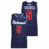 Jam Custom Richmond Spider Basketball 2022 NCAA March Madness Jersey Nathan Cayo Jacob Gilyard Tyler Burton Grant Golden Nick Sherod