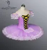 女性ジゼルパフォーマンスバレエチュチュ女の子アダルトバレリーナLilac Coppelia Platter Tutu Pancake CostMutumbt8964B