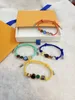 Men Fashion Beades Designer Bracelets For Women Jewelry Adjustable Drawstring Charm Bracelet 7 Colors