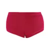 Sexig 2380 # Kvinnors stretchsport Yoga Shorts Bag Hip Peach Running Shorts