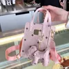 5Aバッグピンクの財布スガオ女性肩クロスボディトートバッグ最高品質の大型財布ファッションラグジュアリーPUレザーショッピングバッグハンドバッグ4色付きペンダントli