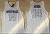 NCAA Whitnall High School 14 Tyler Herro Jerseys Men Basketball Navy White Team Away Oddychaj Pure Cotton Shirt University For Sport Fan najwyższej jakości w sprzedaży