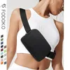 Luxe gym yoga damesriemtas Designer vrouw overal fleece borsttas l Heuptassen modieuze Crossbody lu heuptasje Taille heuptassen1215074