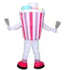 Performance Costumes De Mascotte De Crème Glacée Colorée Halloween Tenues De Personnage De Dessin Animé De Noël Costume Publicité Carnaval Unisexe Adultes Tenue