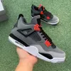 Jumpman 4 Retro Red Thunder 농구화 Mens Women 4s Midnight Navy 군용 Black Cat University Blue A Ma Maniere Sail White Oreo Infrared Bred Canvas Sneakers