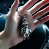 ashion New Stainless steel Spaceman Key Ring Luxury Designer keychain self defense High Quality Coin Purse Keychain Pendant Access298H