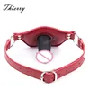 Thierry Dildo Gag Mouth Fetish SM Toys Bondage Penis Harness Adult Game sexy Products Erotic Beauty Items